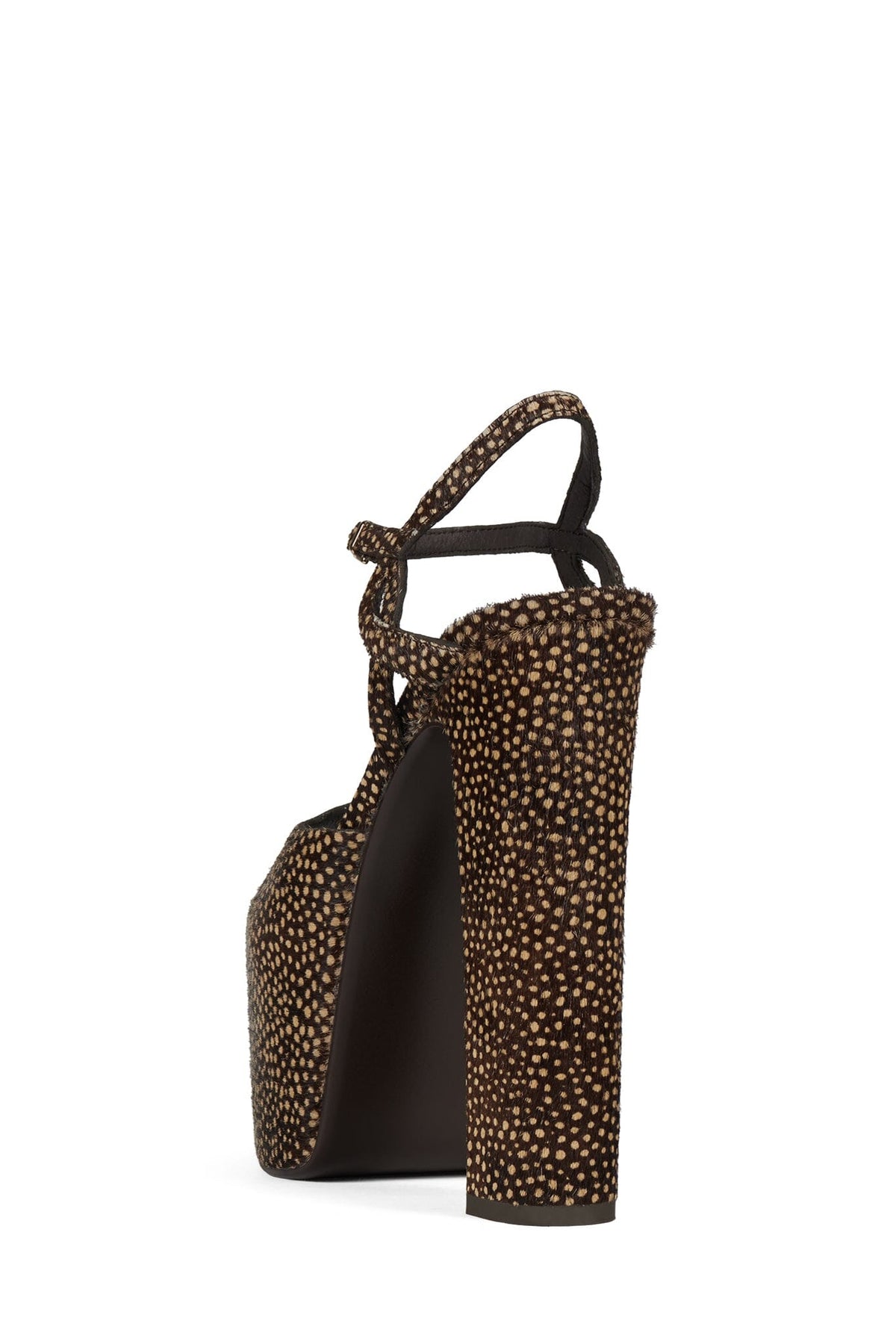 EVERLAST-F Platform Sandal Brown Dot