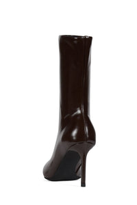 EVERYNIGHT Jeffrey Campbell Mid-Calf Boot Coffee Wax
