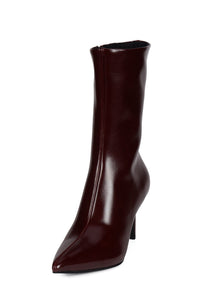 EVERYNIGHT Jeffrey Campbell Stiletto Boot Dark Wine Wax
_hover