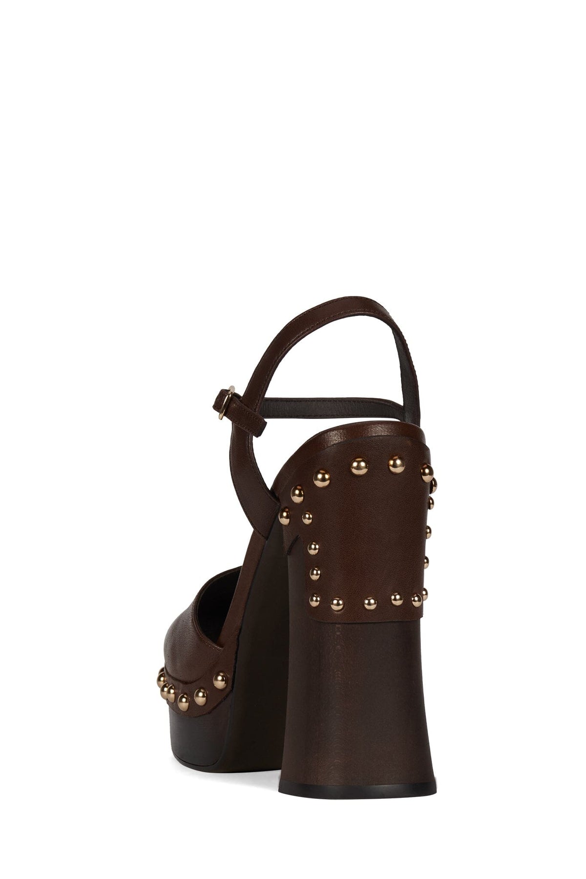 EXTROVERT Jeffrey Campbell Platform Pump Coffee Gold