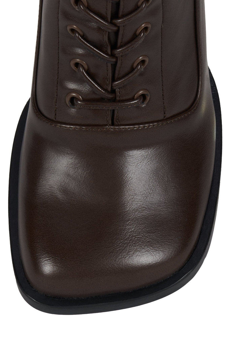 FANNING Jeffrey Campbell Heeled Boot Brown