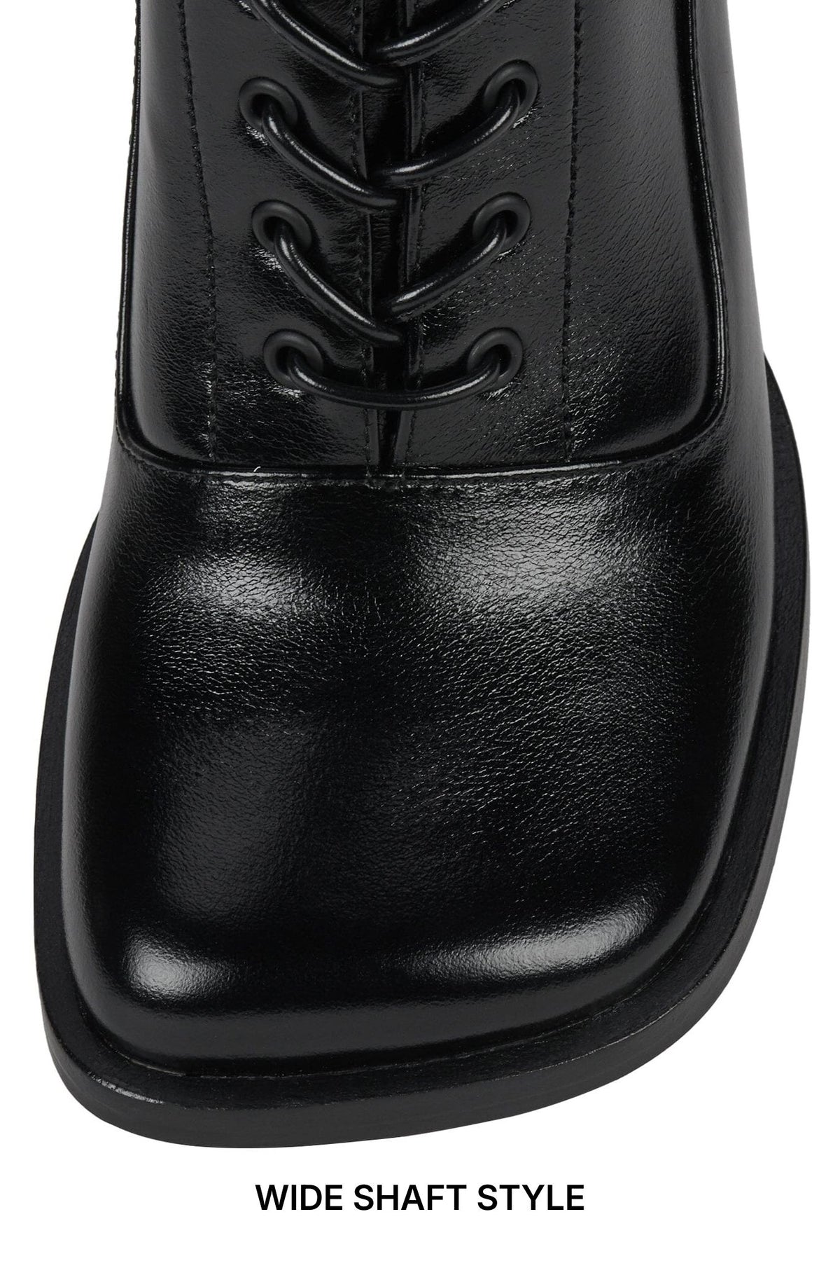 FANNING-W Jeffrey Campbell Knee-High Boot Black