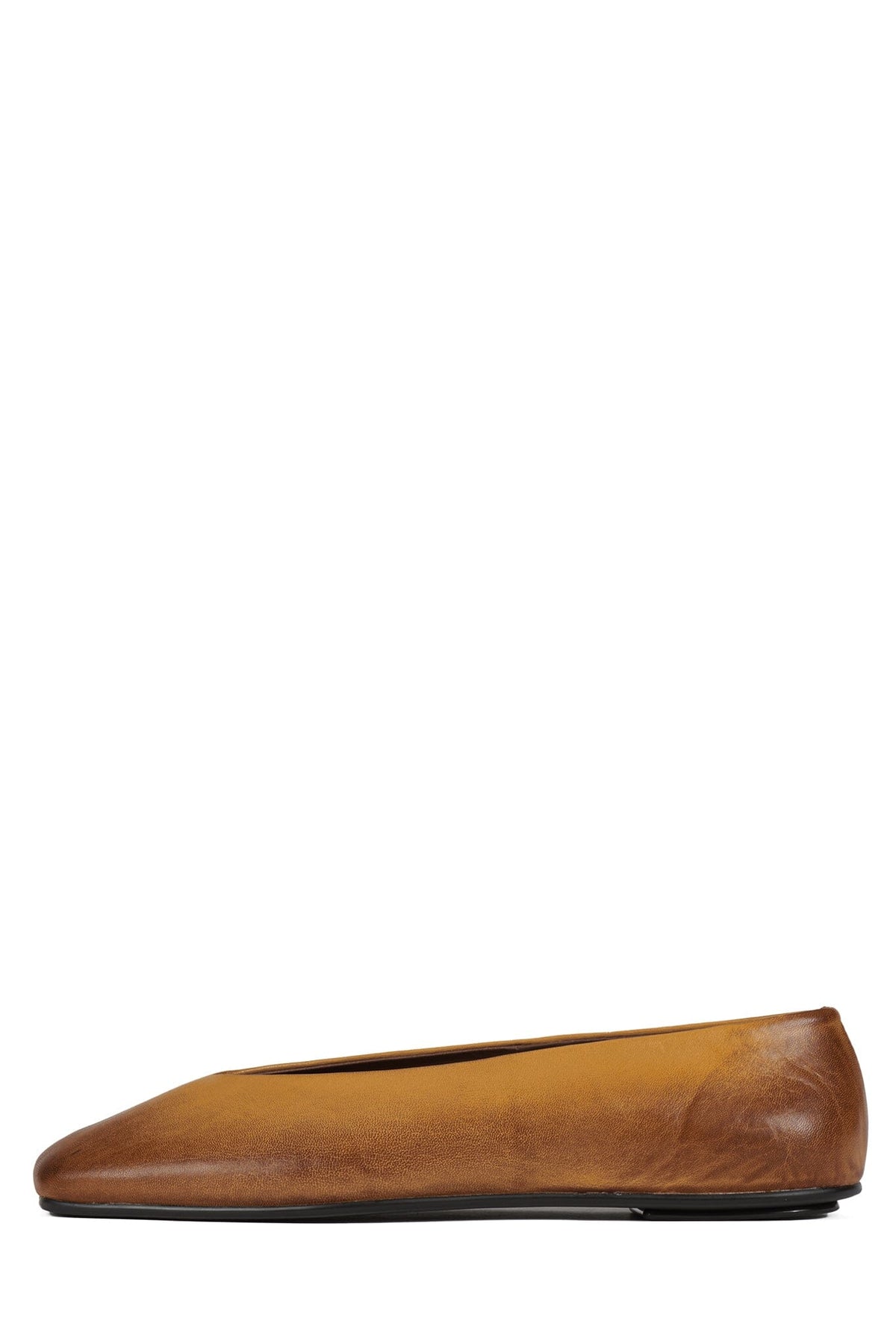 FATHOM Jeffrey Campbell Flat Tan Ruboff
