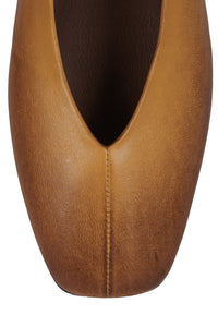 FATHOM Jeffrey Campbell Flat Tan Ruboff