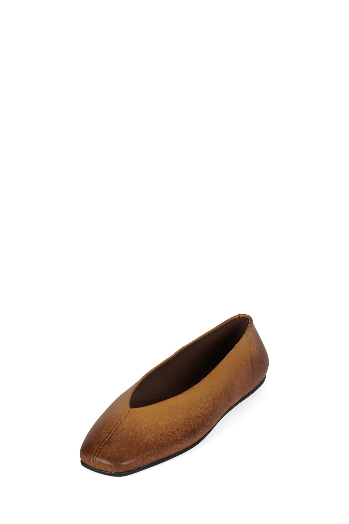 FATHOM Jeffrey Campbell Flat Tan Ruboff _hover
