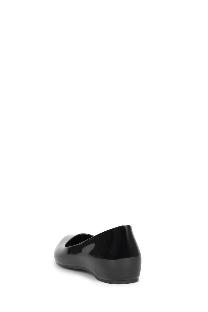 Fixed Jeffrey Campbell Jelly Flat Black