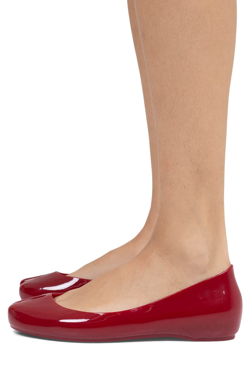 Fixed Jeffrey Campbell Jelly Flat Cherry Red