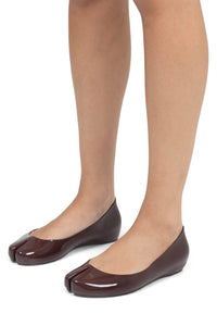 Fixed Jeffrey Campbell Jelly Flat Brown
