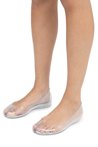 Fixed Jeffrey Campbell Jelly Flat Clear