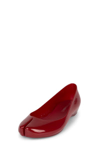 Fixed Jeffrey Campbell Jelly Flat Cherry Red