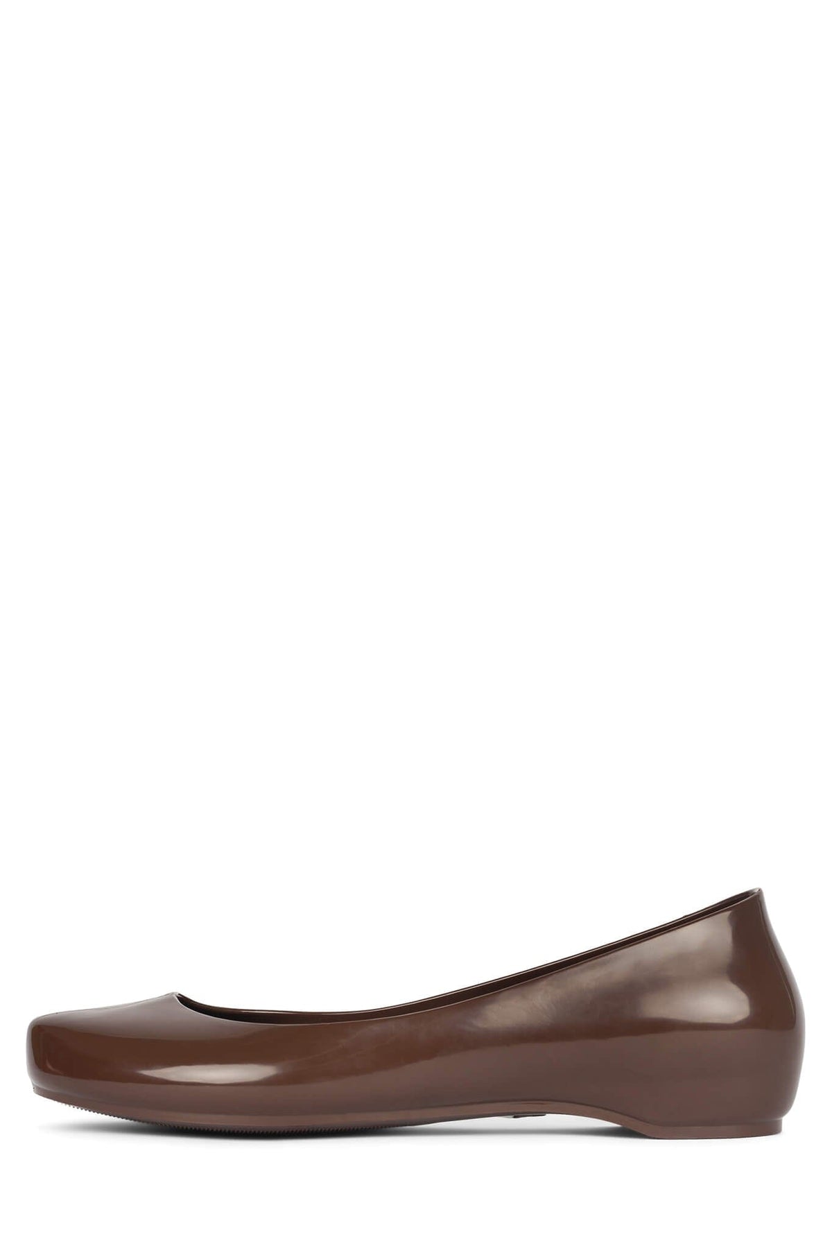 Fixed Jeffrey Campbell Jelly Flat Brown
