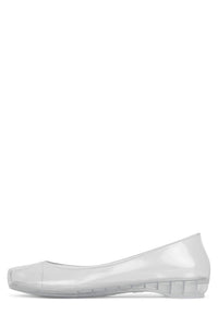 Fixed Jeffrey Campbell Jelly Flat Clear