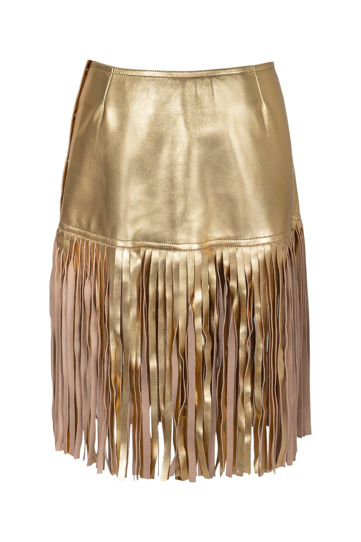 FIXIN-TO SKIRT Jeffrey Campbell Skirt Belt Gold
_hover
