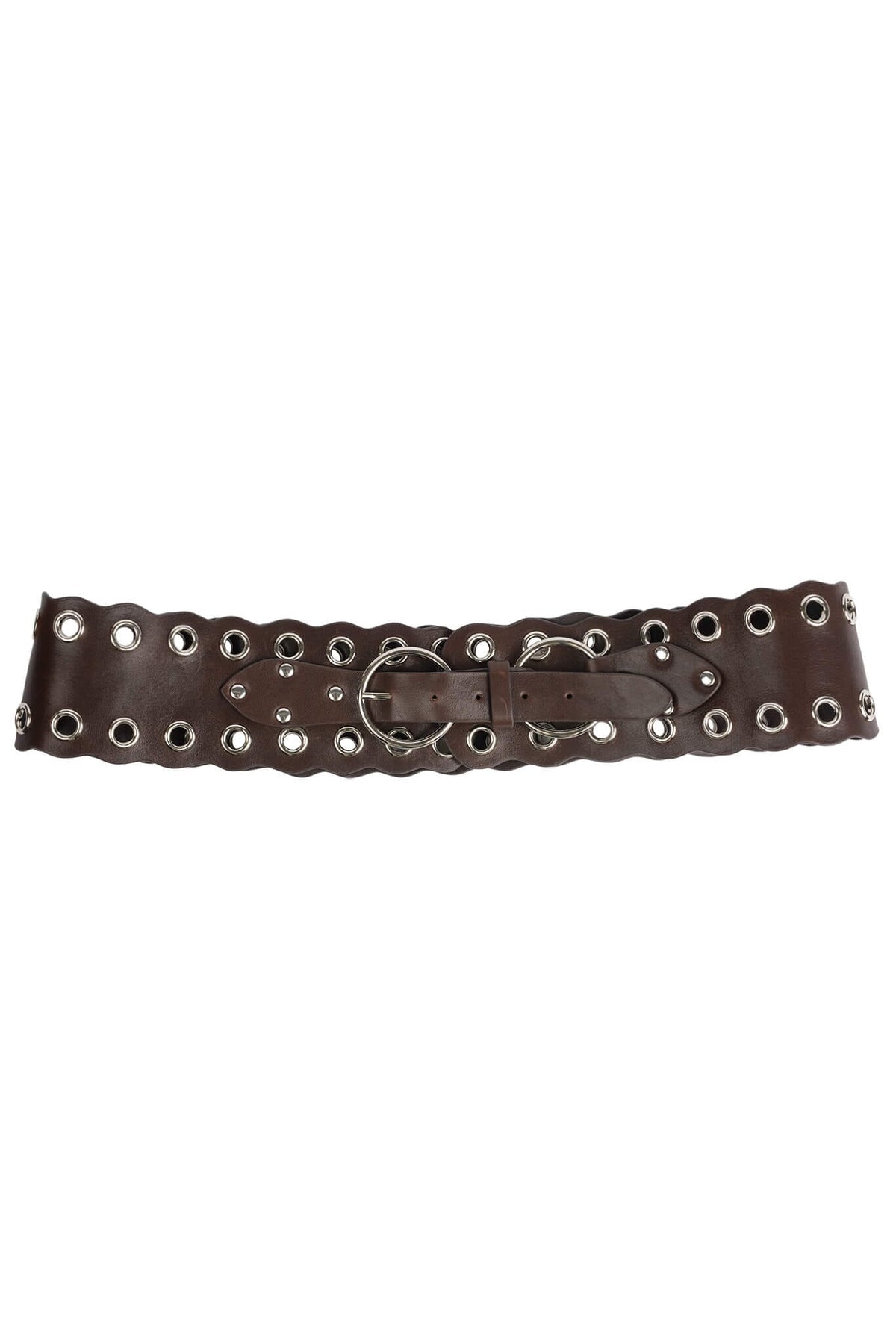 FIXTURE Belt DV Dark Brown Silver XS 