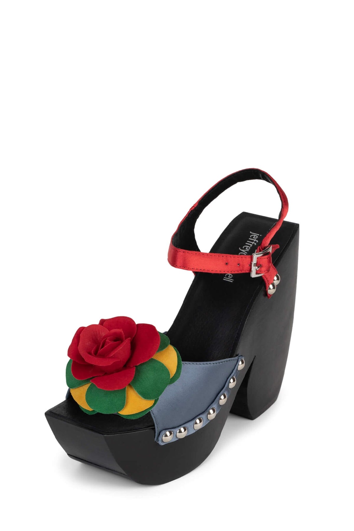 FLAURA Jeffrey Campbell Platform Sandals Bright Multi