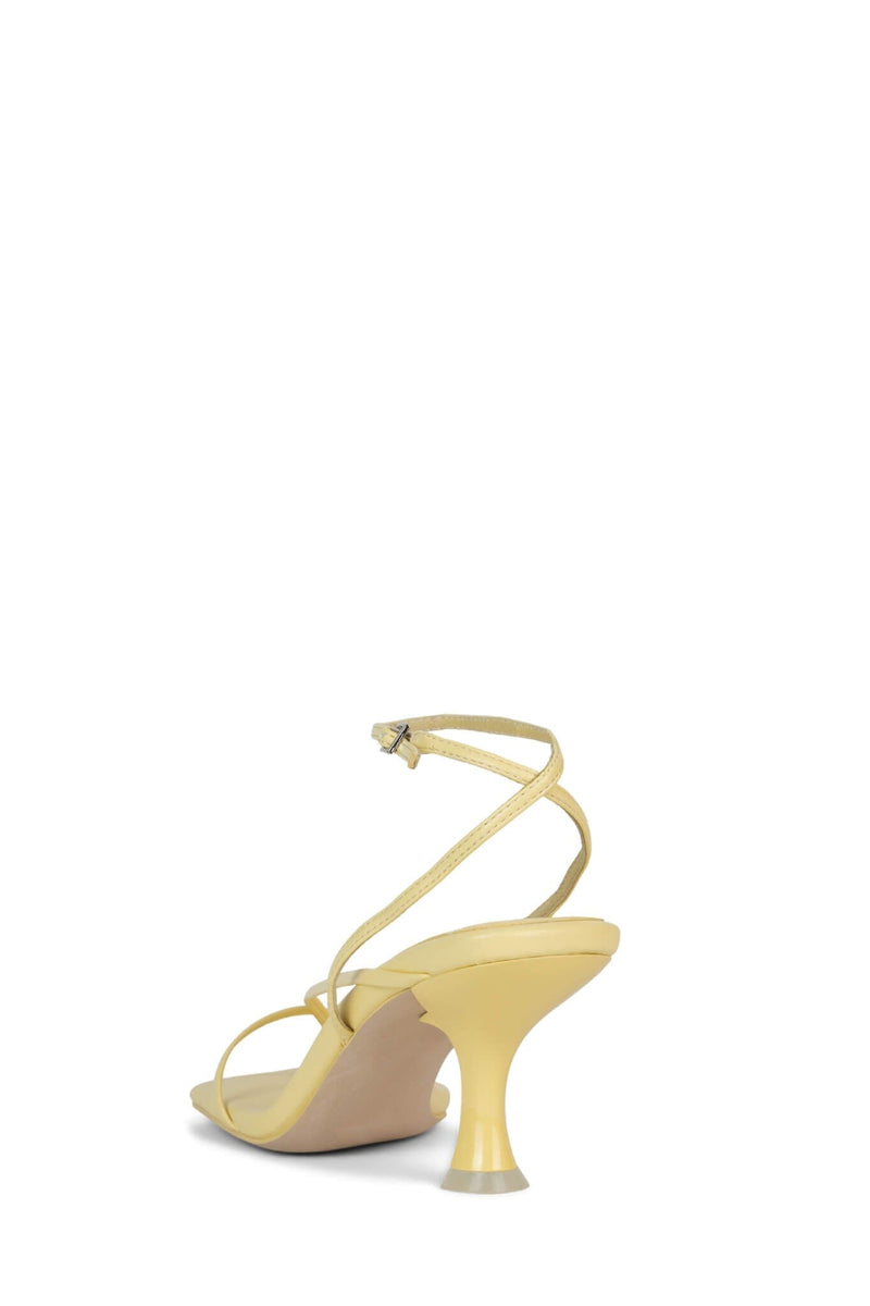 FLUXX Jeffrey Campbell Strappy Sandals Yellow