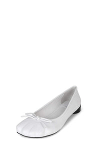 FOOTSY Jeffrey Campbell Ballet Flat White