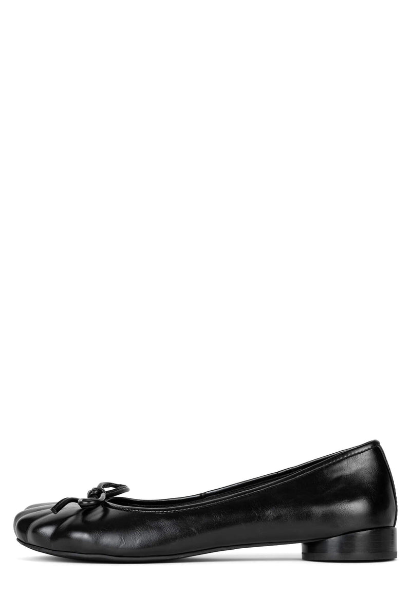 FOOTSY Jeffrey Campbell Ballet Flat Black