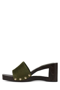 FORESEE Olive Suede