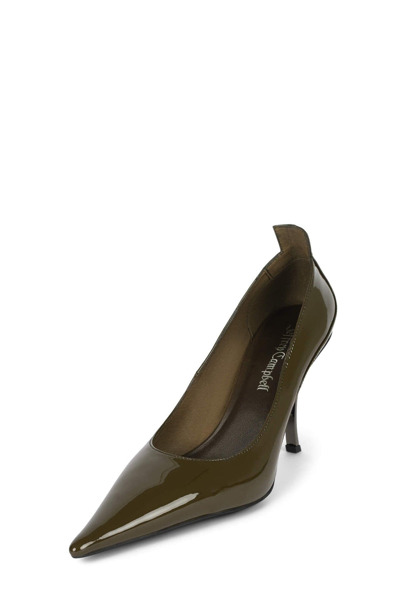 FREAK-OUT Jeffrey Campbell Sculpted Heel Khaki Patent
_hover