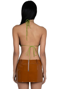 FREEDA-SEQ Jeffrey Campbell Top Green Multi