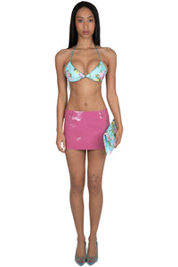 FREEDA-SEQ Jeffrey Campbell Top Teal Multi