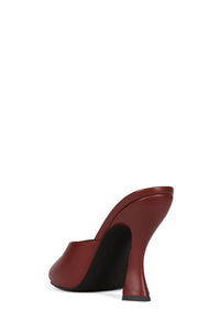 FRESA Jeffrey Campbell Heeled Mule Red