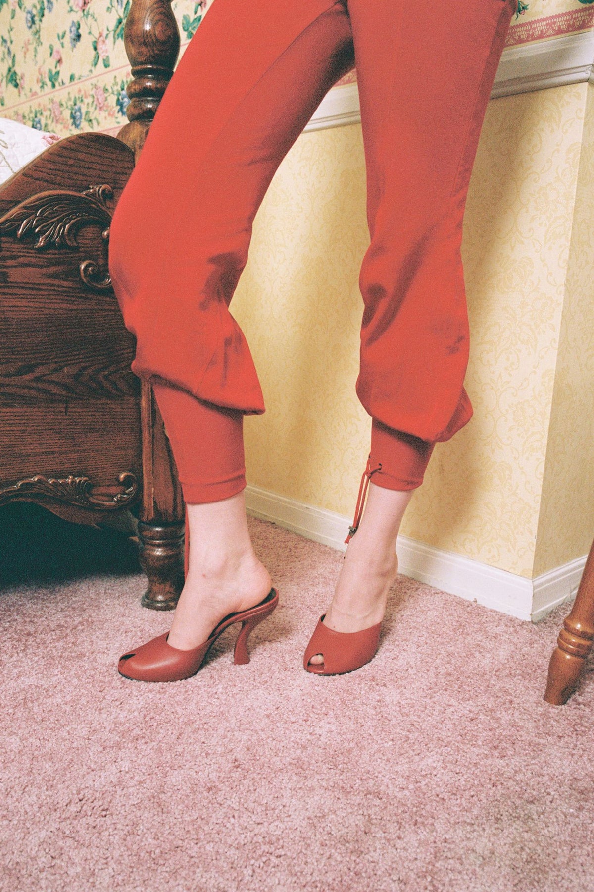 FRESA Jeffrey Campbell Heeled Mule Red _hover