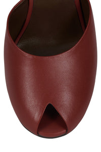 FRESA Jeffrey Campbell Heeled Mule Red
