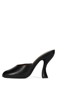 FRESA Jeffrey Campbell Heeled Mule Black