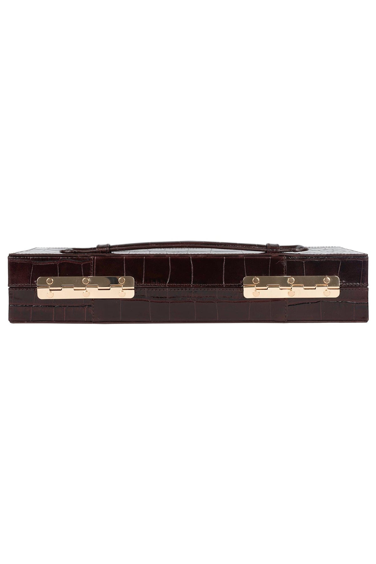 FULL-GLAM Jeffrey Campbell Bag Brown Croco