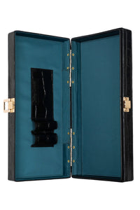 FULL-GLAM Jeffrey Campbell Bag Black Croco