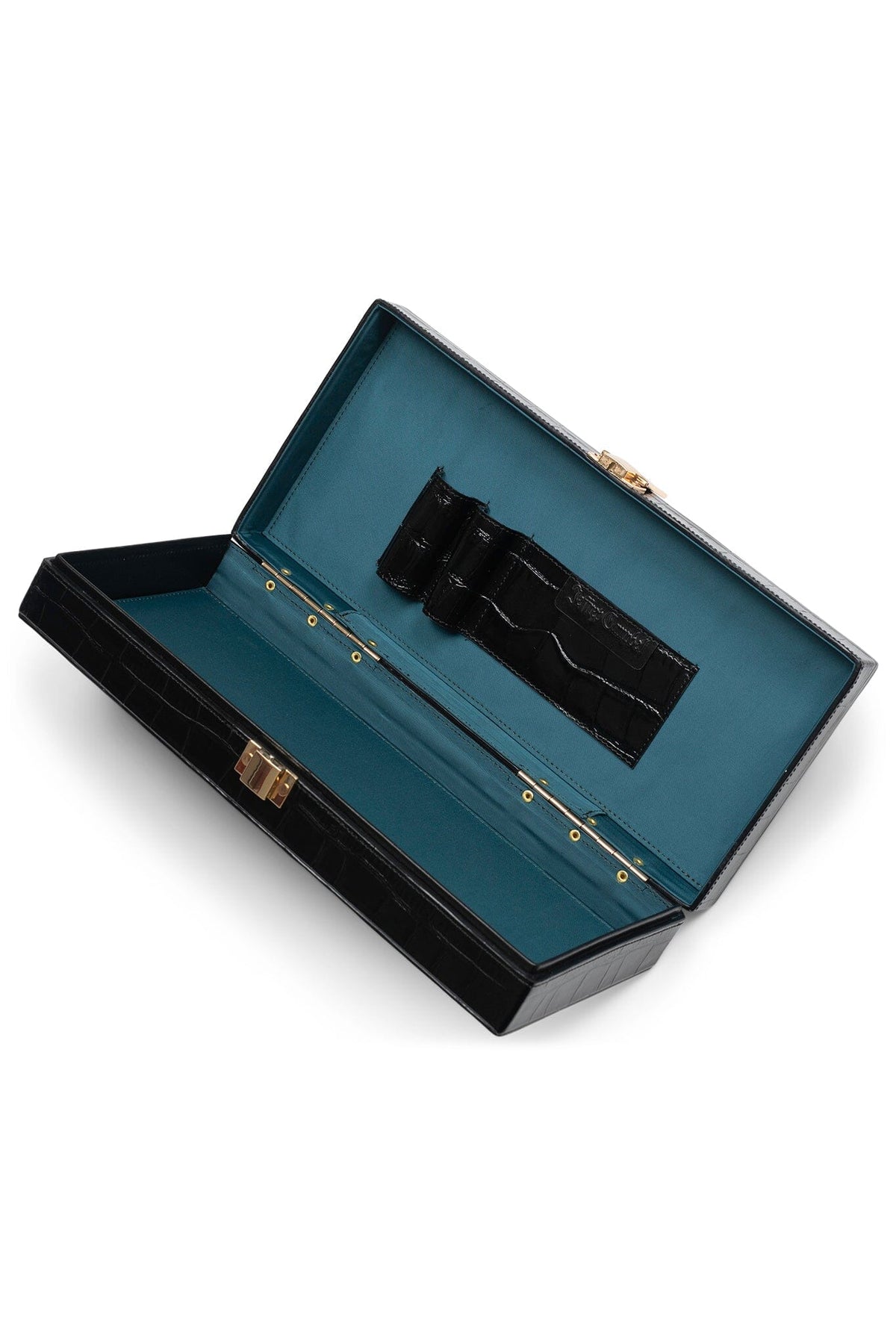FULL-GLAM Jeffrey Campbell Bag Black Croco