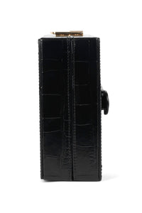 FULL-GLAM Jeffrey Campbell Bag Black Croco