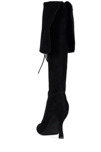 FULL-OUT Jeffrey Campbell Heeled Boot Black Suede