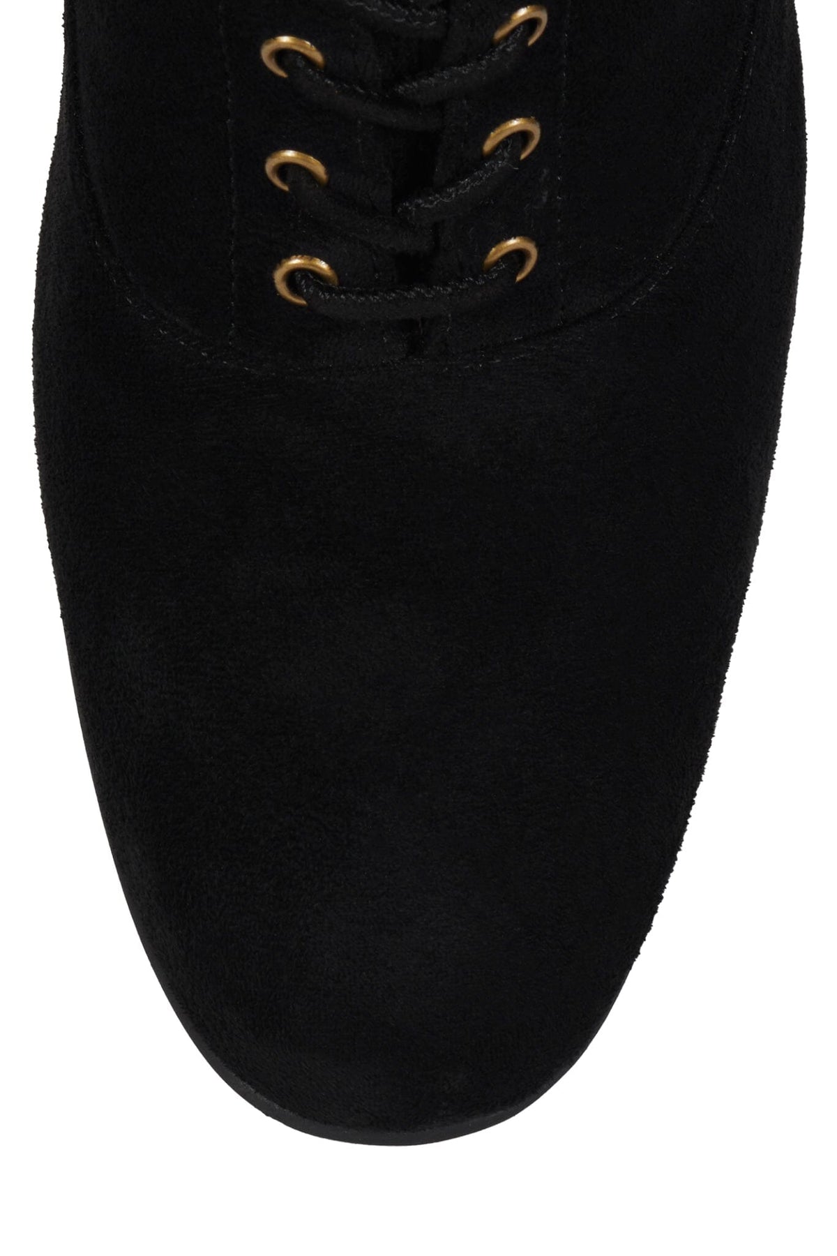 FULL-OUT Jeffrey Campbell Heeled Boot Black Suede