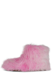 FUZZED-F Ankle boot YYH Pink White Combo 6 