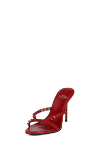 GABBRIETTE Jeffrey Campbell Heeled Sandal Red Red _hover
