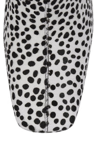 GAMBIT-F Jeffrey Campbell Knee-High Boot Black White Spots