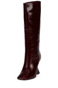 GAMMA-RAY Jeffrey Campbell Knee-High Boot Wine Combo
_hover