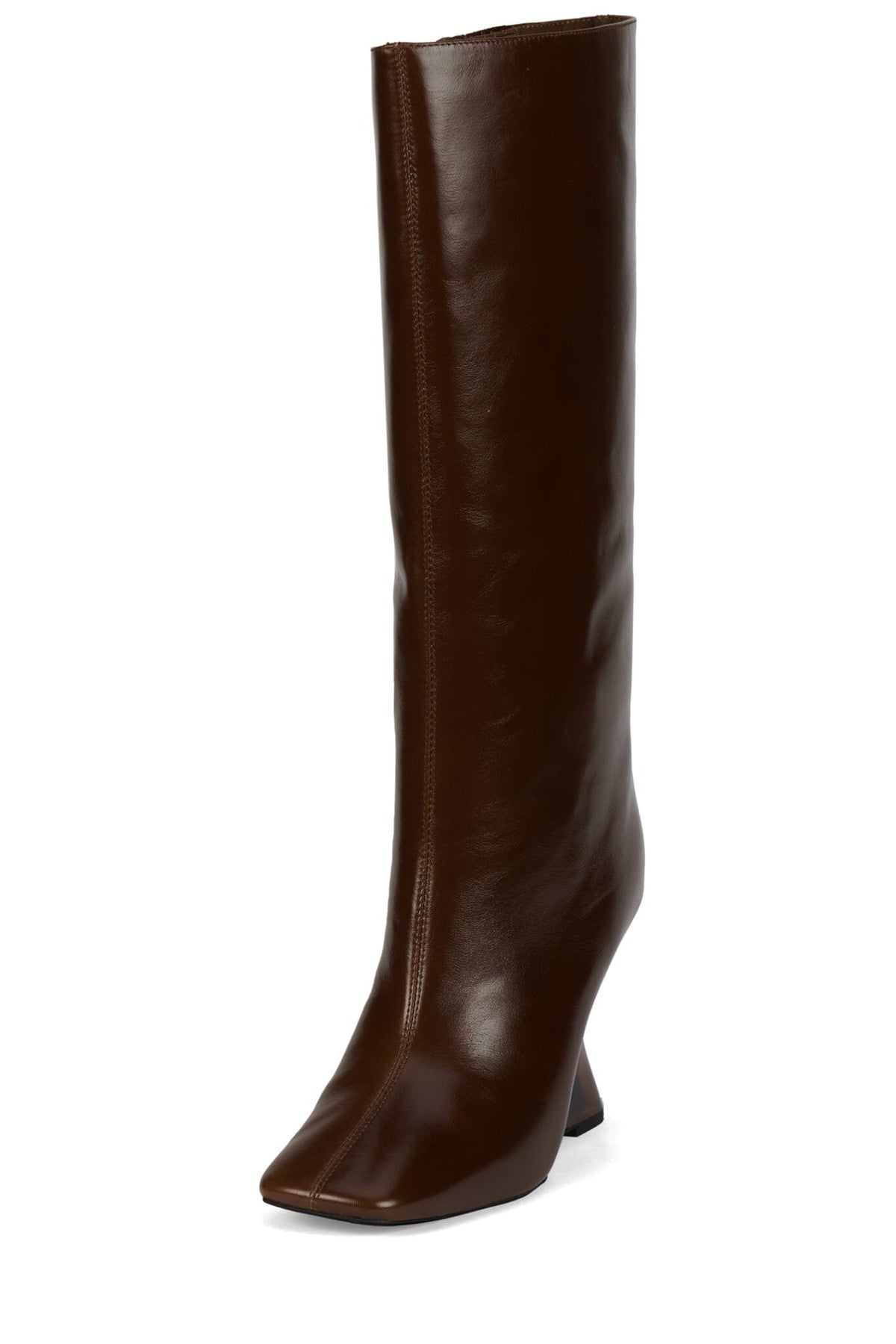 GAMMA-RAY Jeffrey Campbell Knee-High Boot Brown Combo
_hover