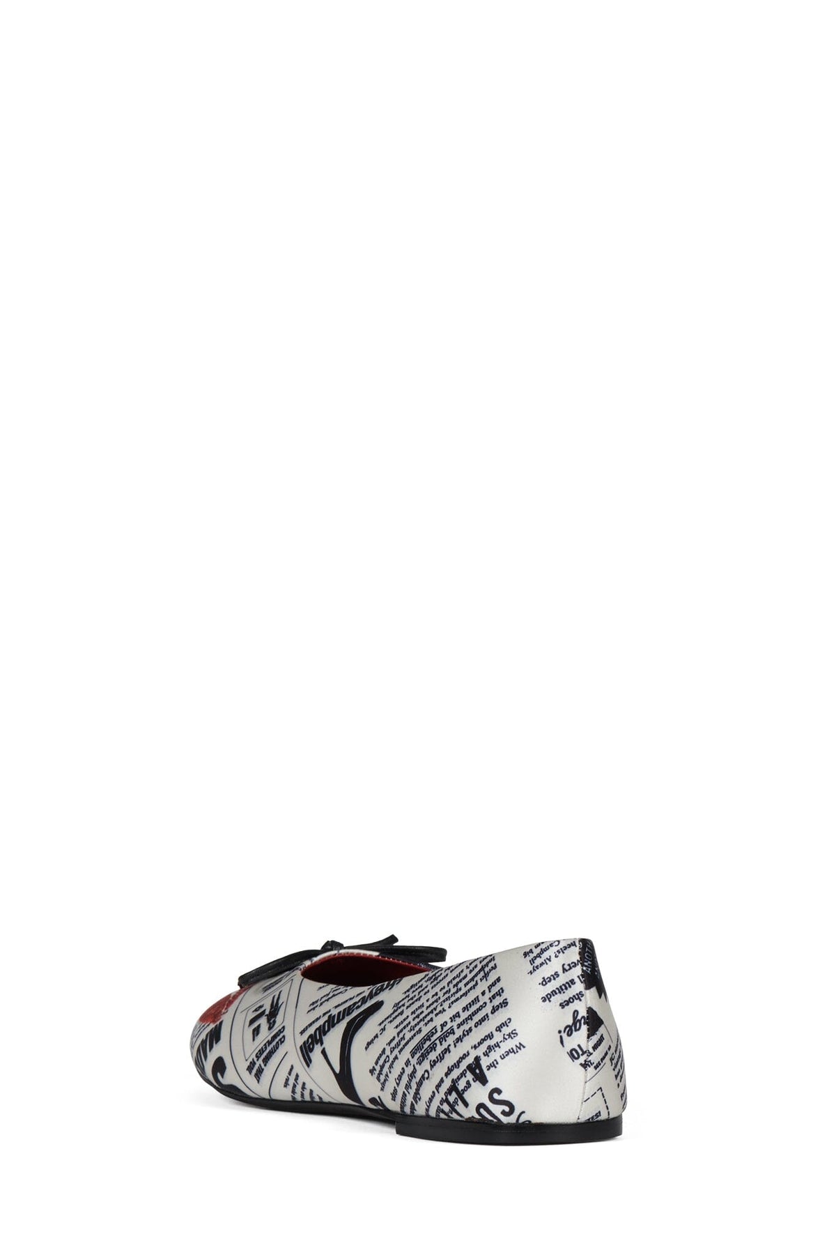 GENTLE Flat Black White Newspaper