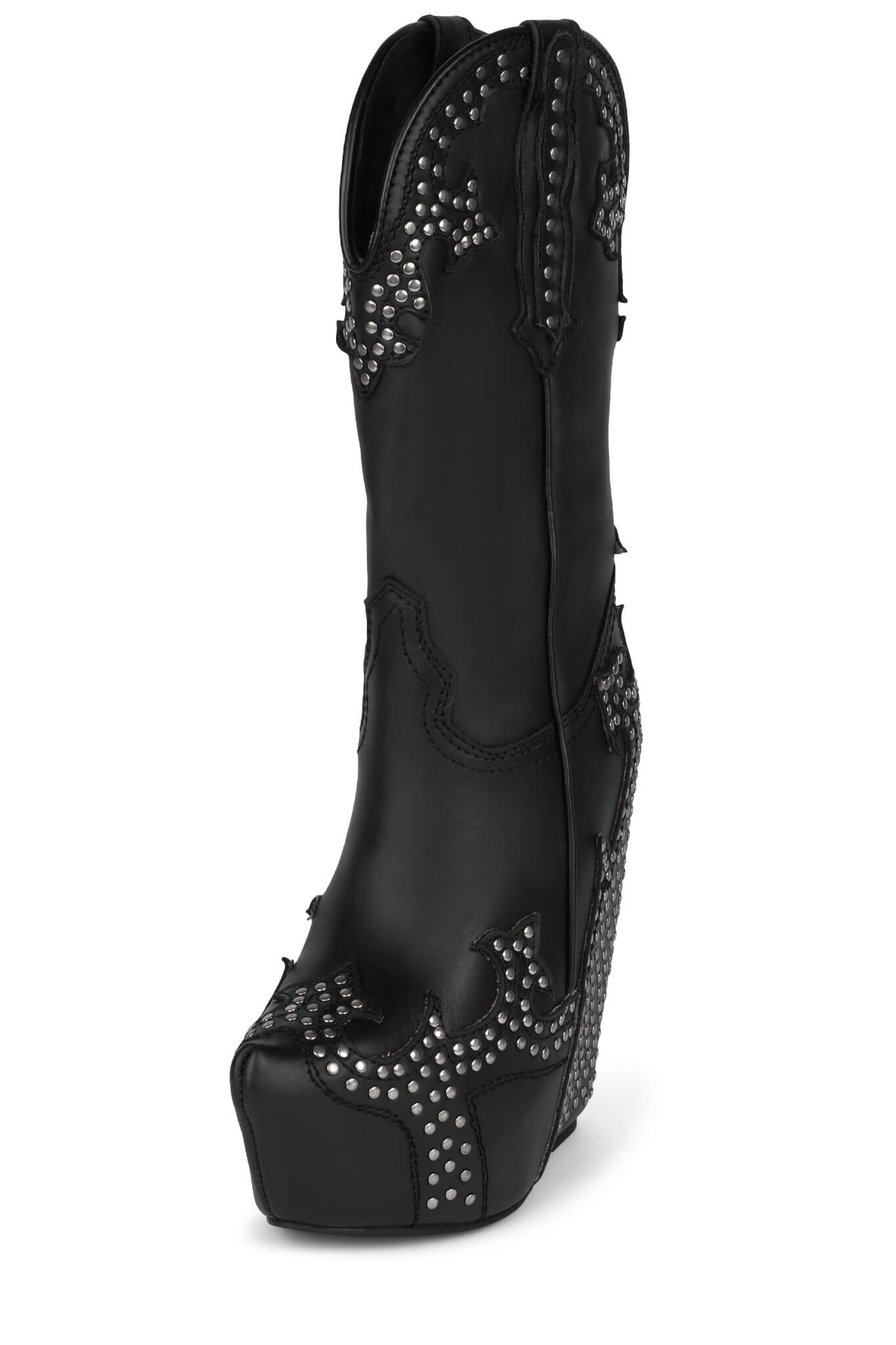 GIDDY-STUD Jeffrey Campbell Western Boot