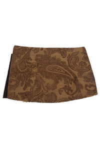 GIRLYPOP Jeffrey Campbell Rhinestone Belt Brown Tapestry