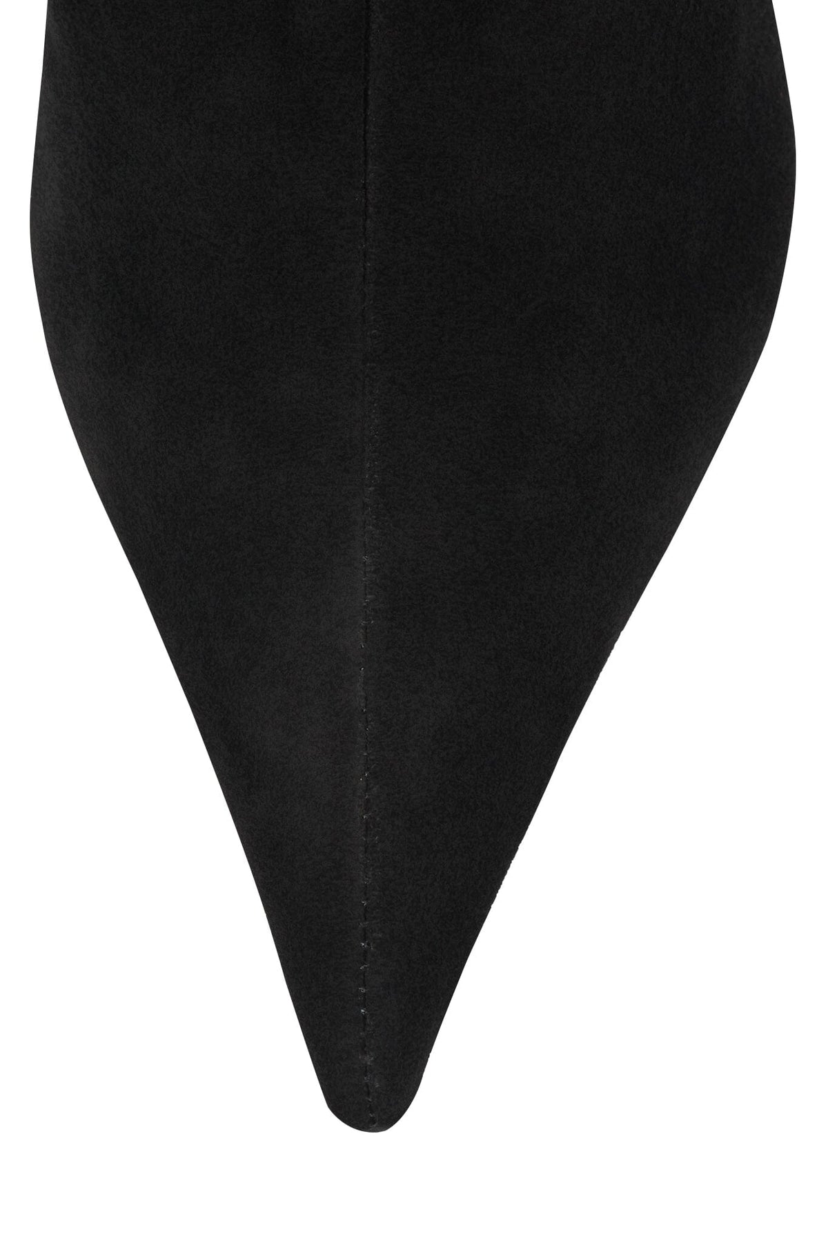 GIVE-IT Heeled Boot Black Suede