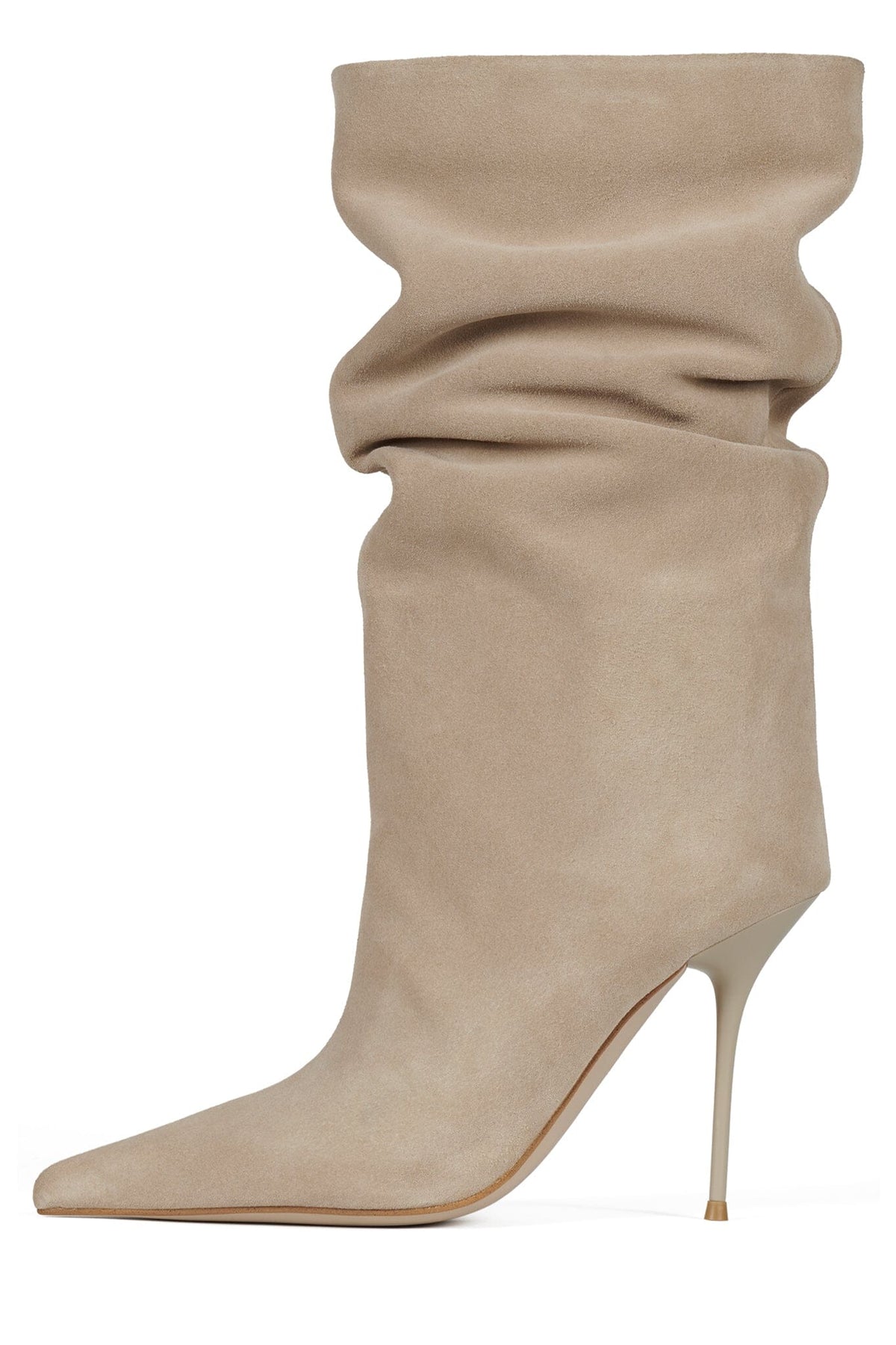 GIVE-IT Heeled Boot Ice Suede