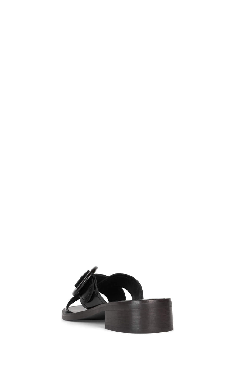 GLIMPSE Jeffrey Campbell Heeled Sandals Black Box Brown Stack