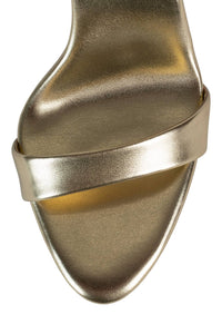 jeffrey campbell go getter satin slingback dress sandals GO-GETTER Bronze Metallic / 8