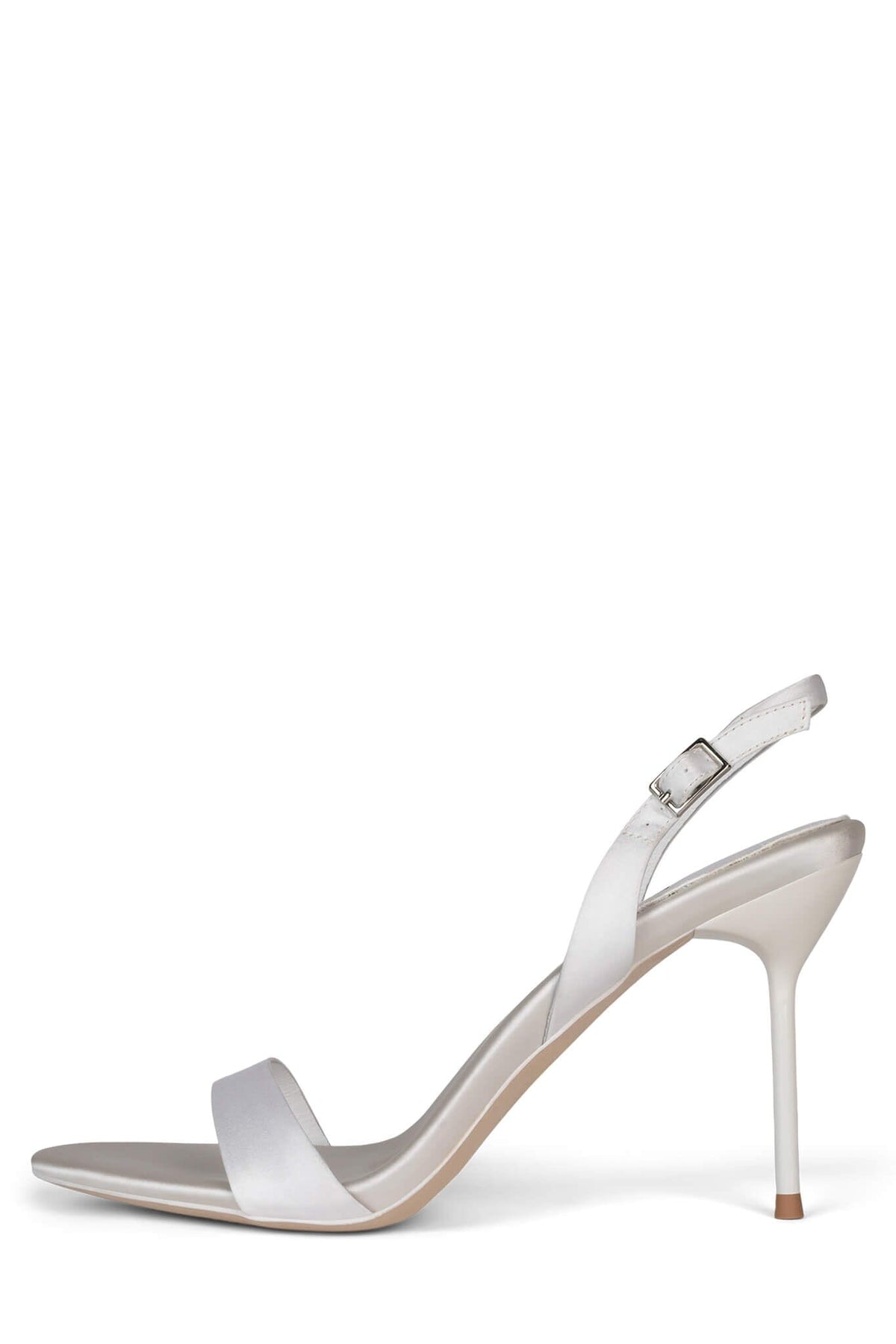 GO-GETTER Heeled Sandal YYH White Satin 6 