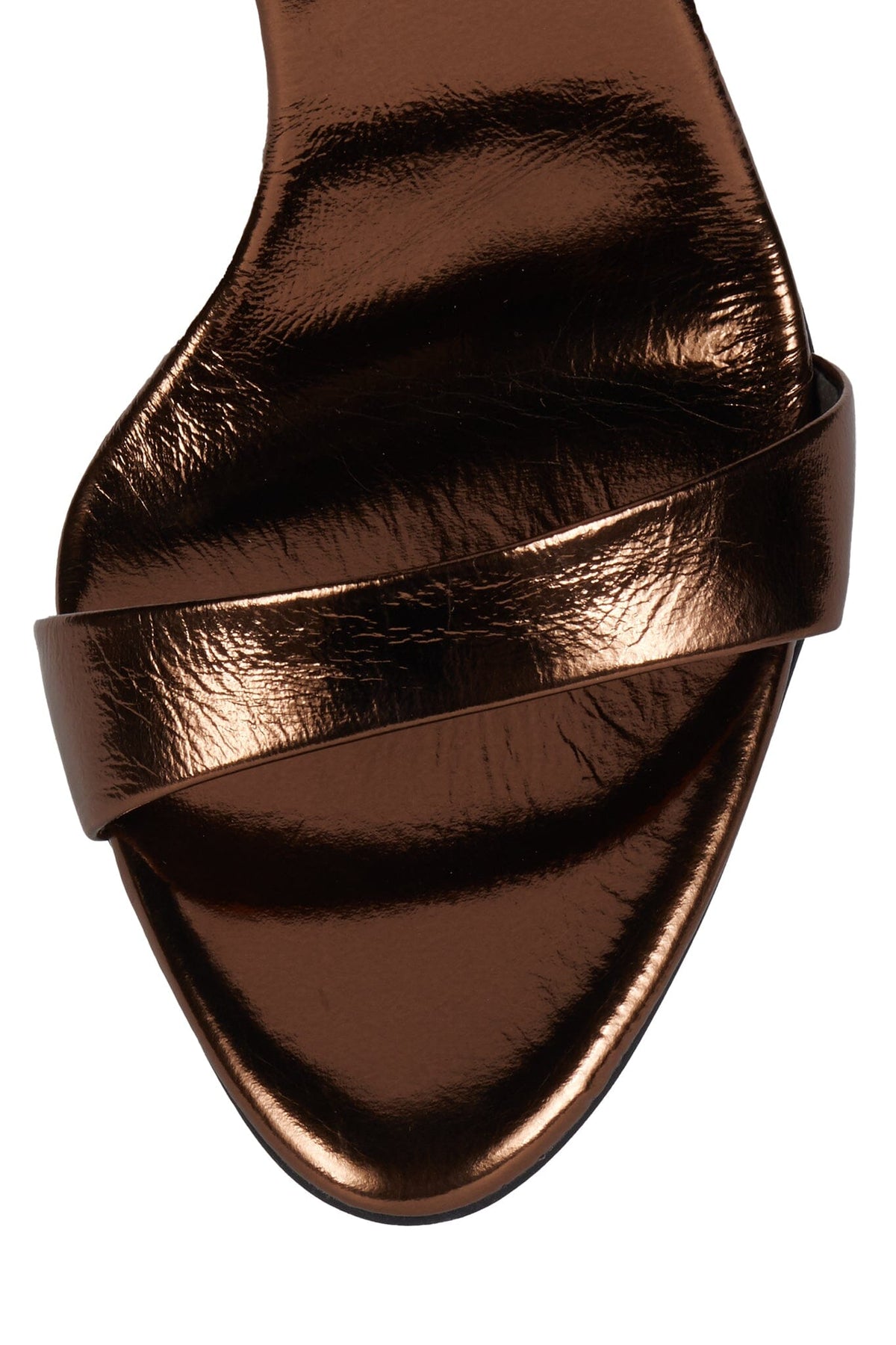 GO-GETTER Jeffrey Campbell Heeled Sandal Bronze Metallic